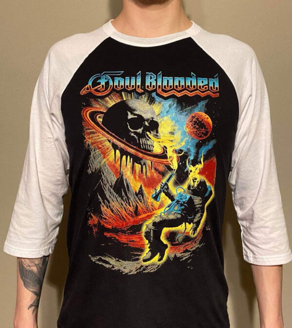 Fould Blooded Baseball Tshirt Custom Artwork