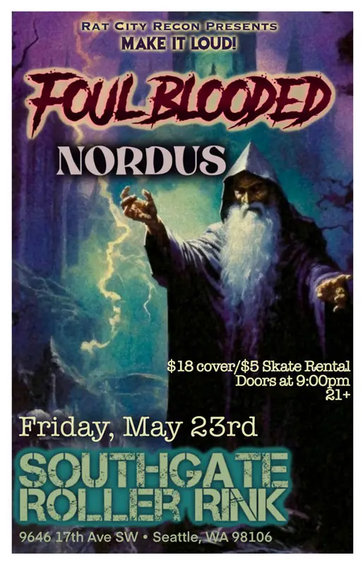Foul Blooded at Southgate Roller Rink